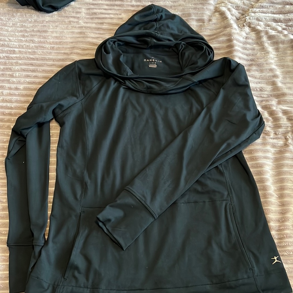 Black Danskin Hoodie